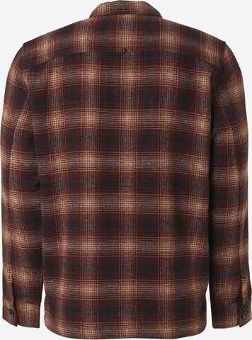 No Excess Comfort fit Button Up Shirt in Red