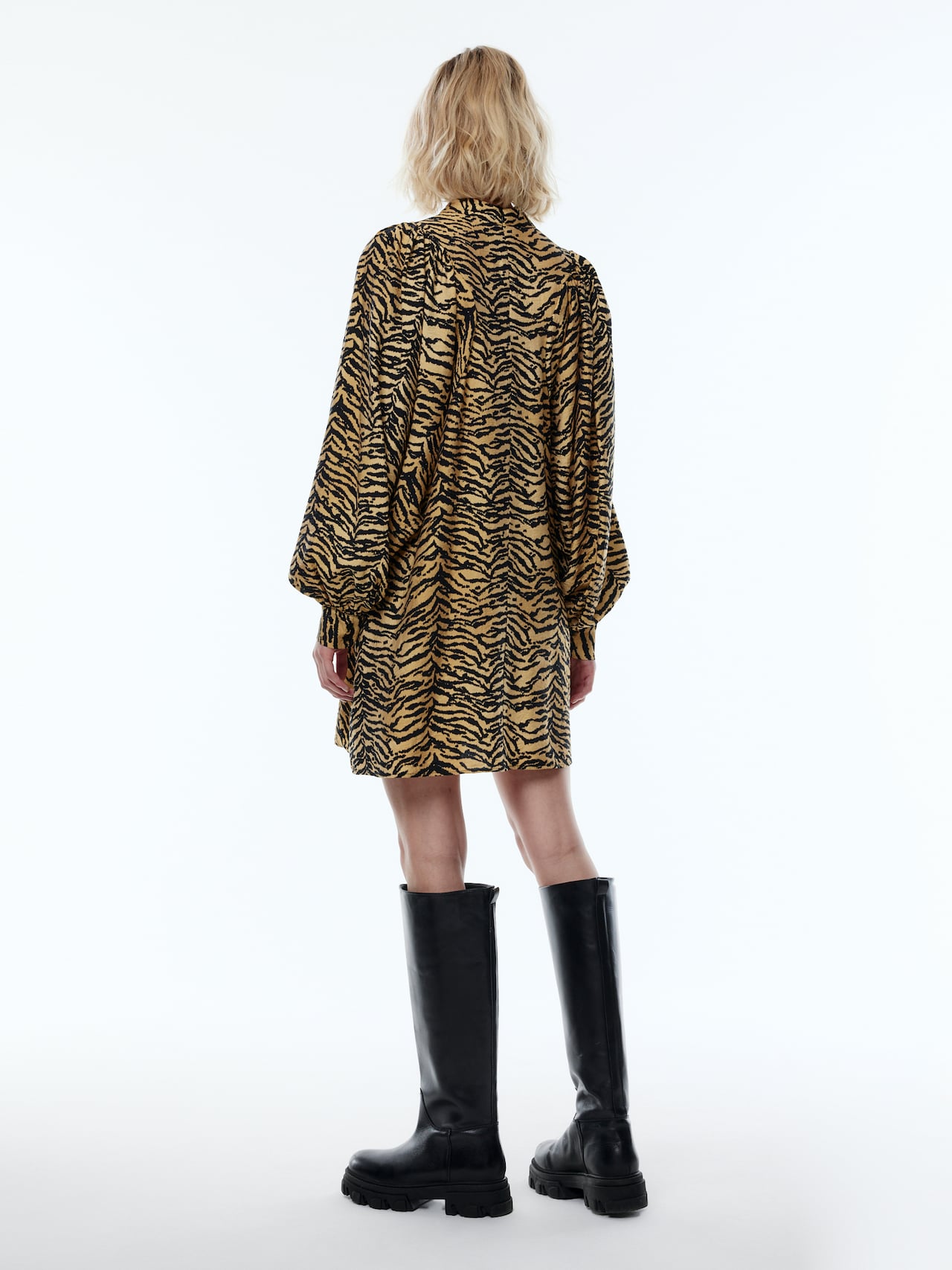 EDITED Kjole 'Addie' brun