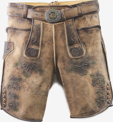 Schweigerts Regular Traditional Pants 'BUCHNER' in Brown: front