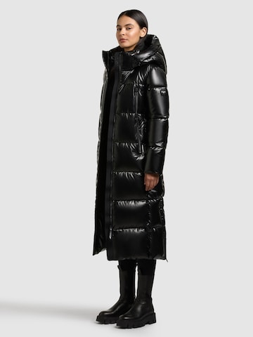 khujo Wintermantel 'RUBINA2' in Schwarz