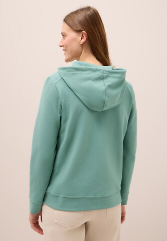 CECIL Zip-Up Hoodie in Green