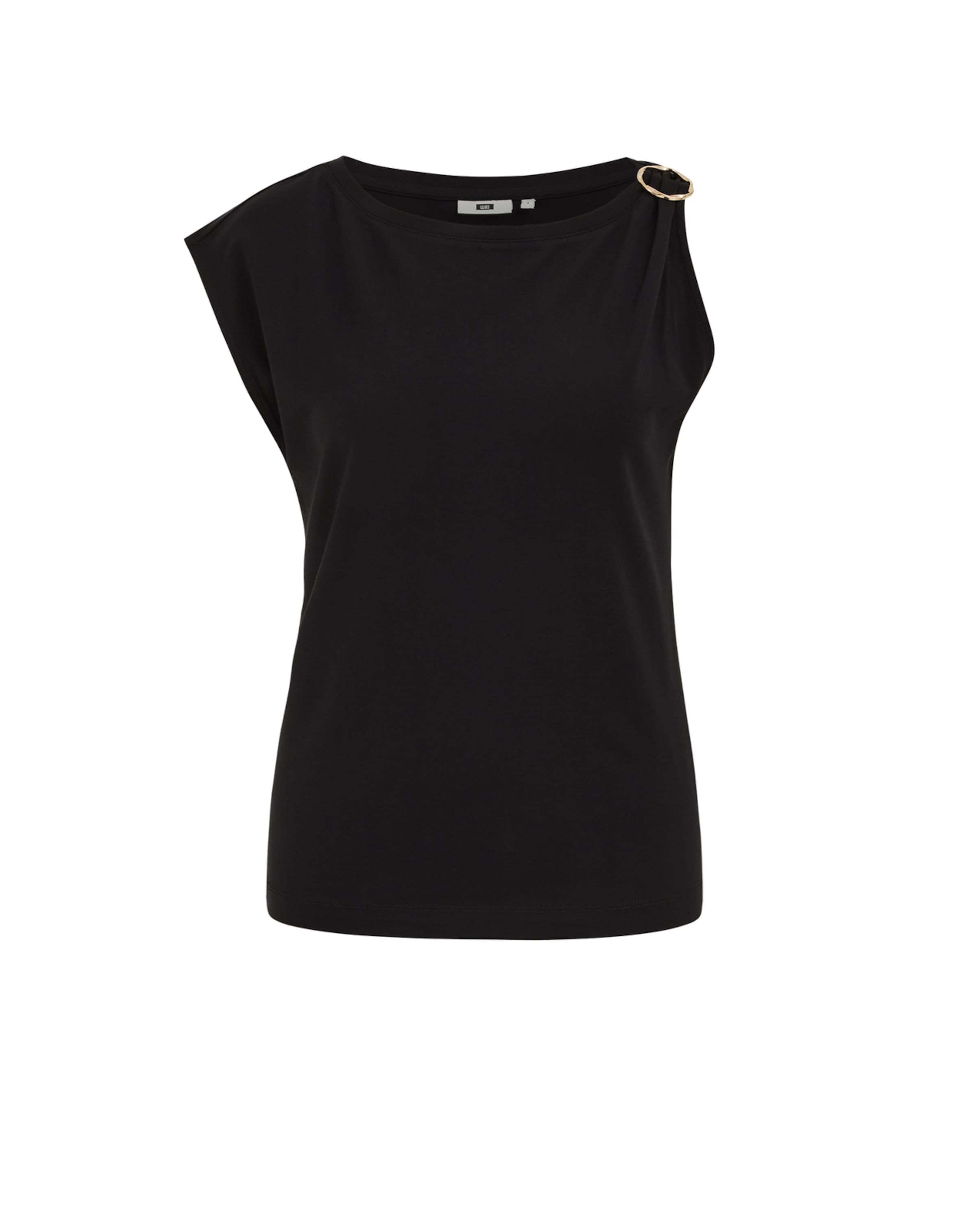 WE Fashion Toppi värissä musta: etupuoli