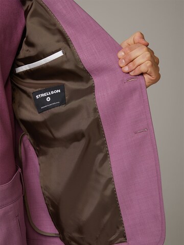 Coupe regular Veste de costume 'Alfie' STRELLSON en violet