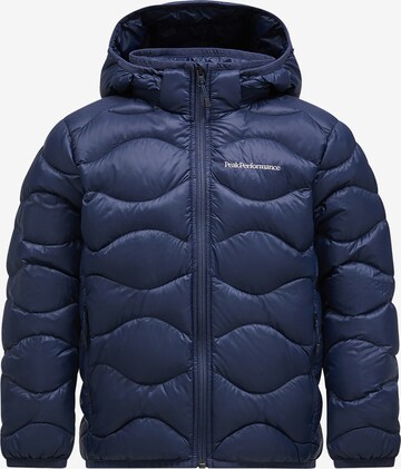 PEAK PERFORMANCE Winterjas in Blauw: voorkant