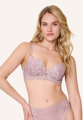 Push-up Reggiseno di LingaDore in rosa: frontale