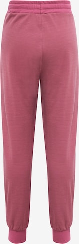 Hummel Tapered Broek in Lila