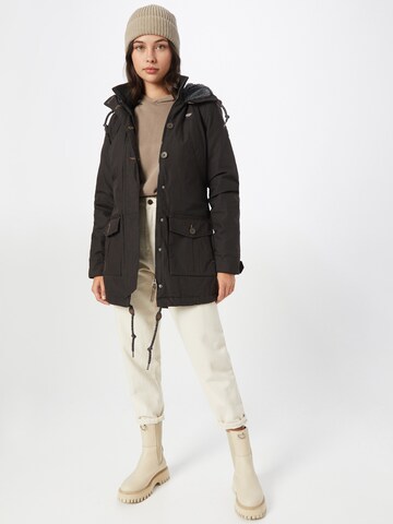 Ragwear Between-Seasons Parka 'Jane' in Black