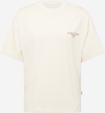 T-Shirt 'BORA' JACK & JONES en beige : devant