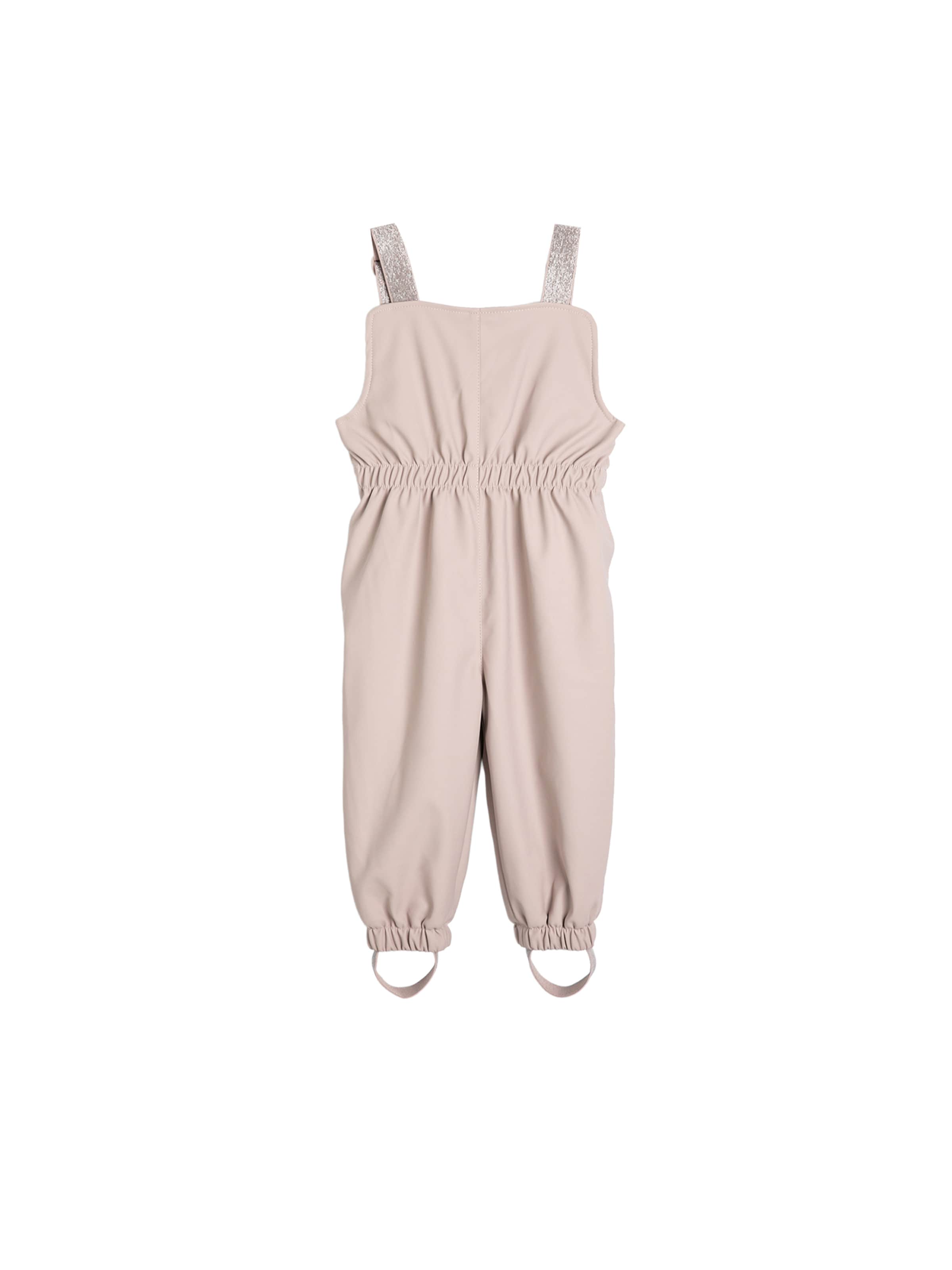 Koton Tapered Dungarees in Pink: front