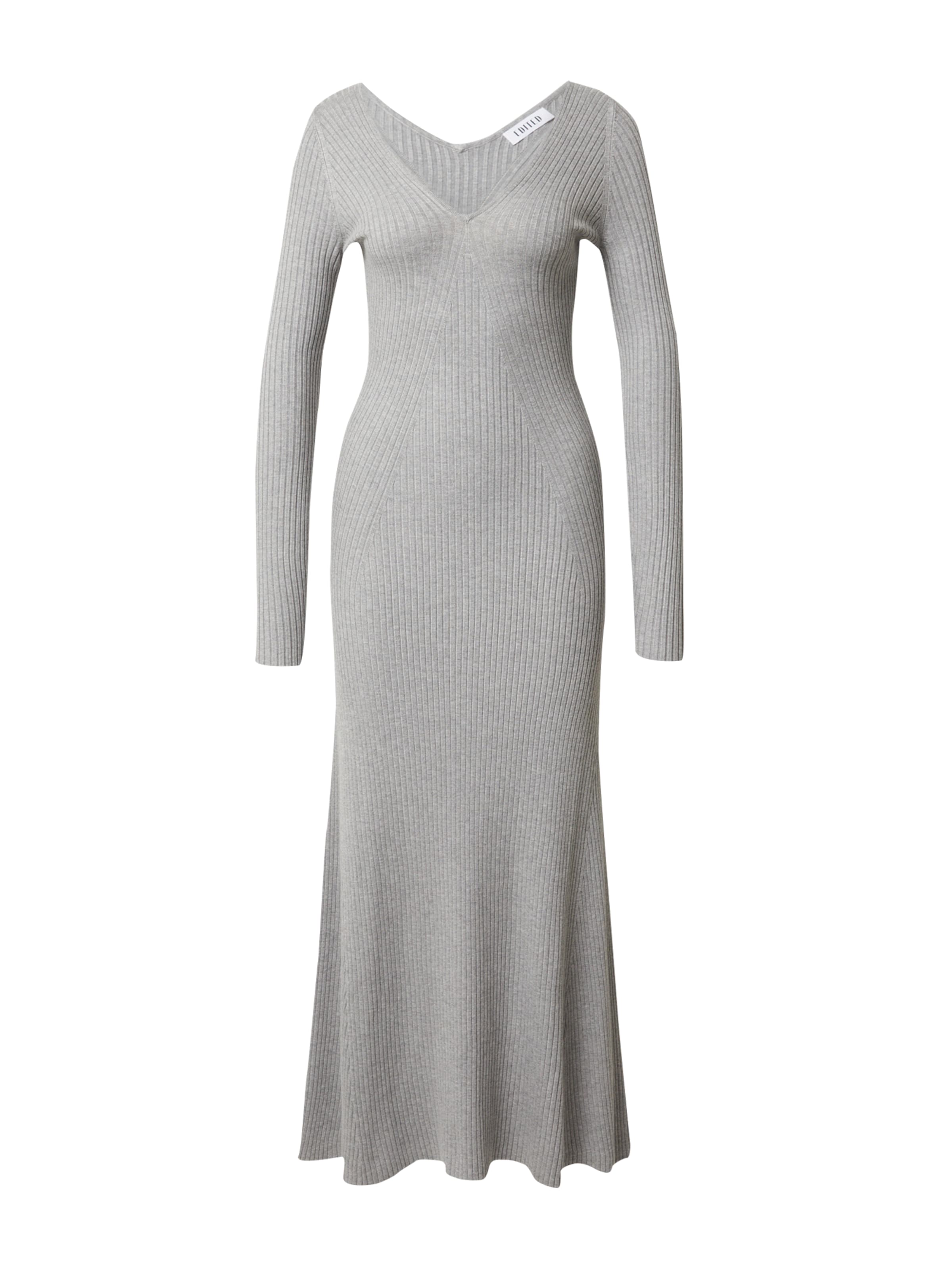 EDITED Klänning 'Ernestine' i grå: framsida