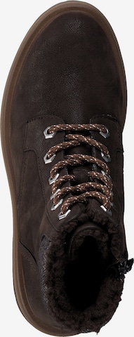s.Oliver Lace-Up Ankle Boots in Brown
