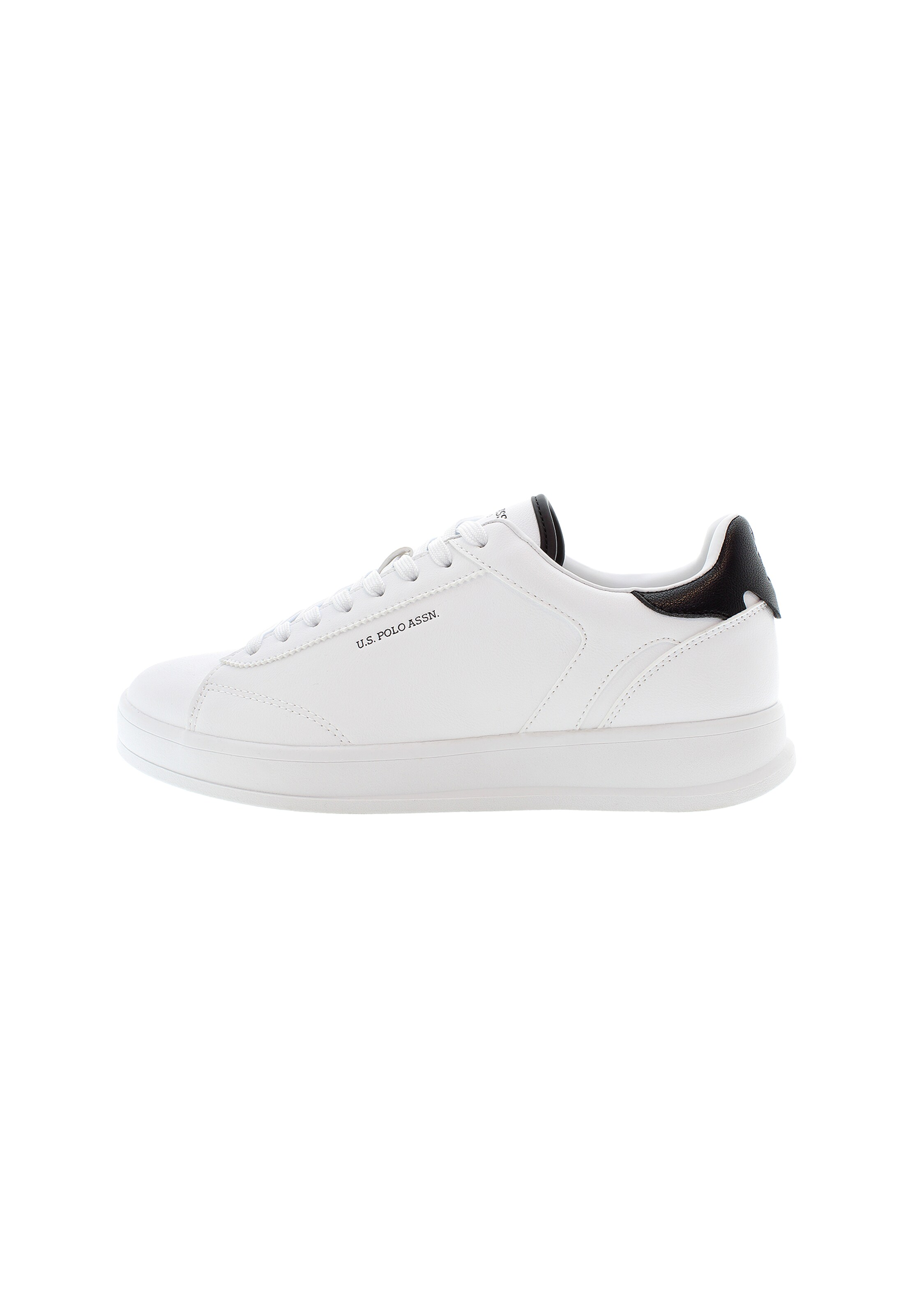 Sneaker bassa 'Campy' di U.S. POLO ASSN. in bianco: frontale