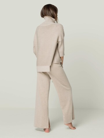 YOU LOOK PERFECT Hausanzug 'LOUNGEWEAR SET  - Pullover Bailey & Pants Bailey' in Beige
