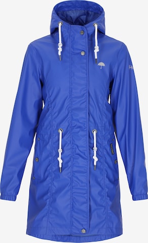 Schmuddelwedda - Abrigo funcional en azul: frente