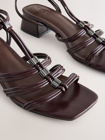 Next Remienkové sandále 'Forever Comfort' - Hnedá