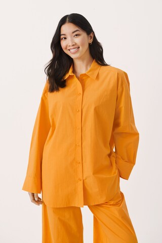 Part Two Blouse 'Savanna' in Oranje: voorkant