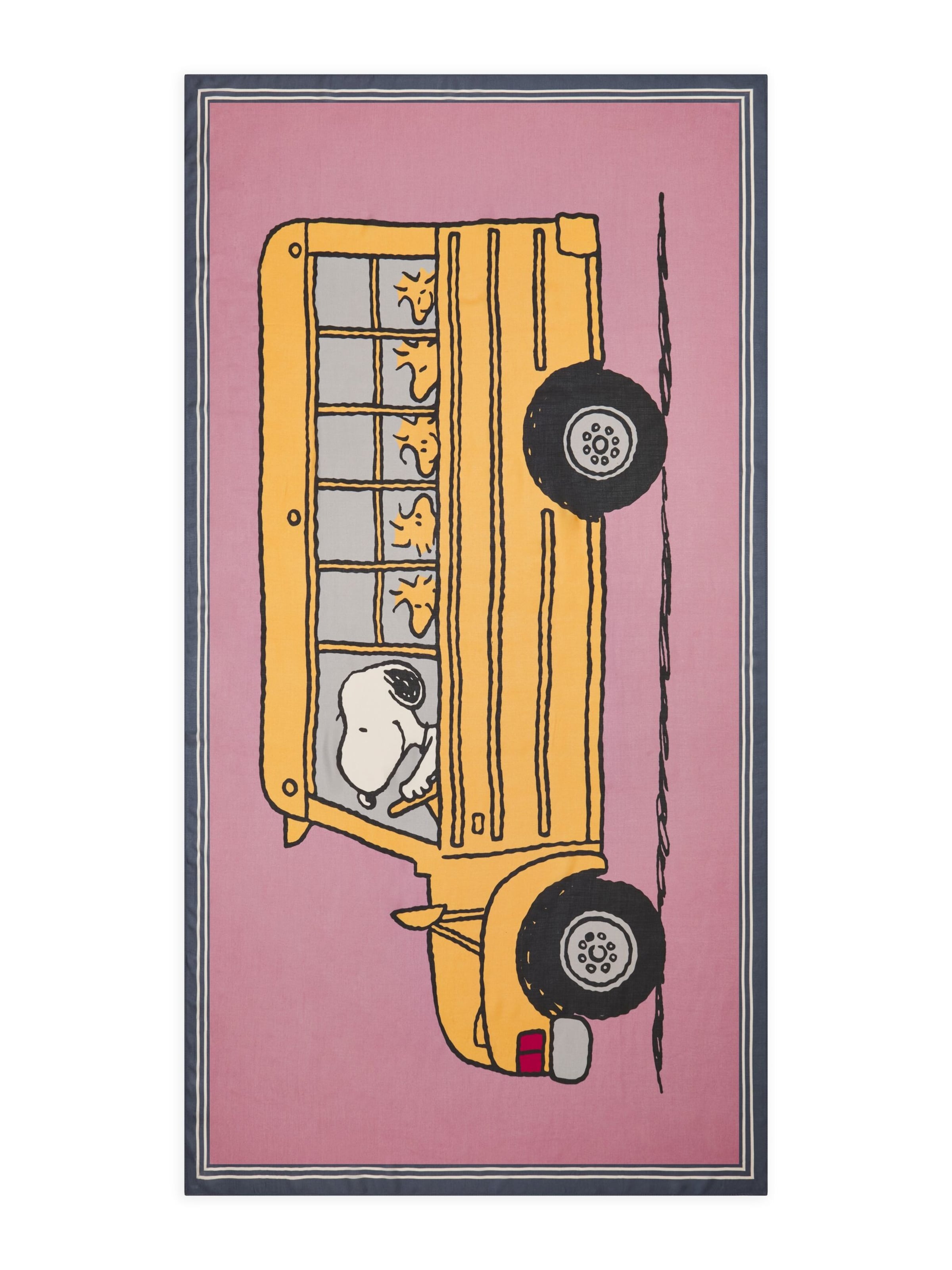CODELLO Schal in Pink: Vorderseite