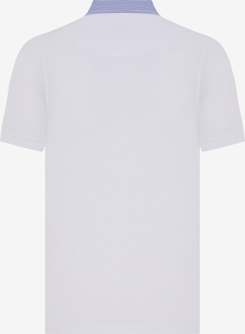 DENIM CULTURE Тениска 'Crispin' в бяло