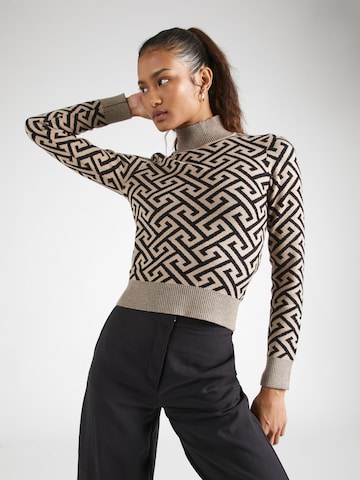VERO MODA Sweater 'ARIA' in Beige: front