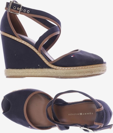 TOMMY HILFIGER Sandalen 40 in Blau: predná strana