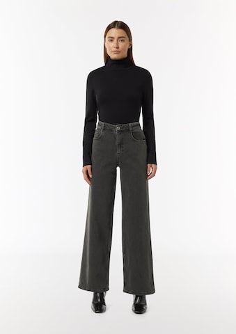 Wide Leg Jean COMMA en gris : devant