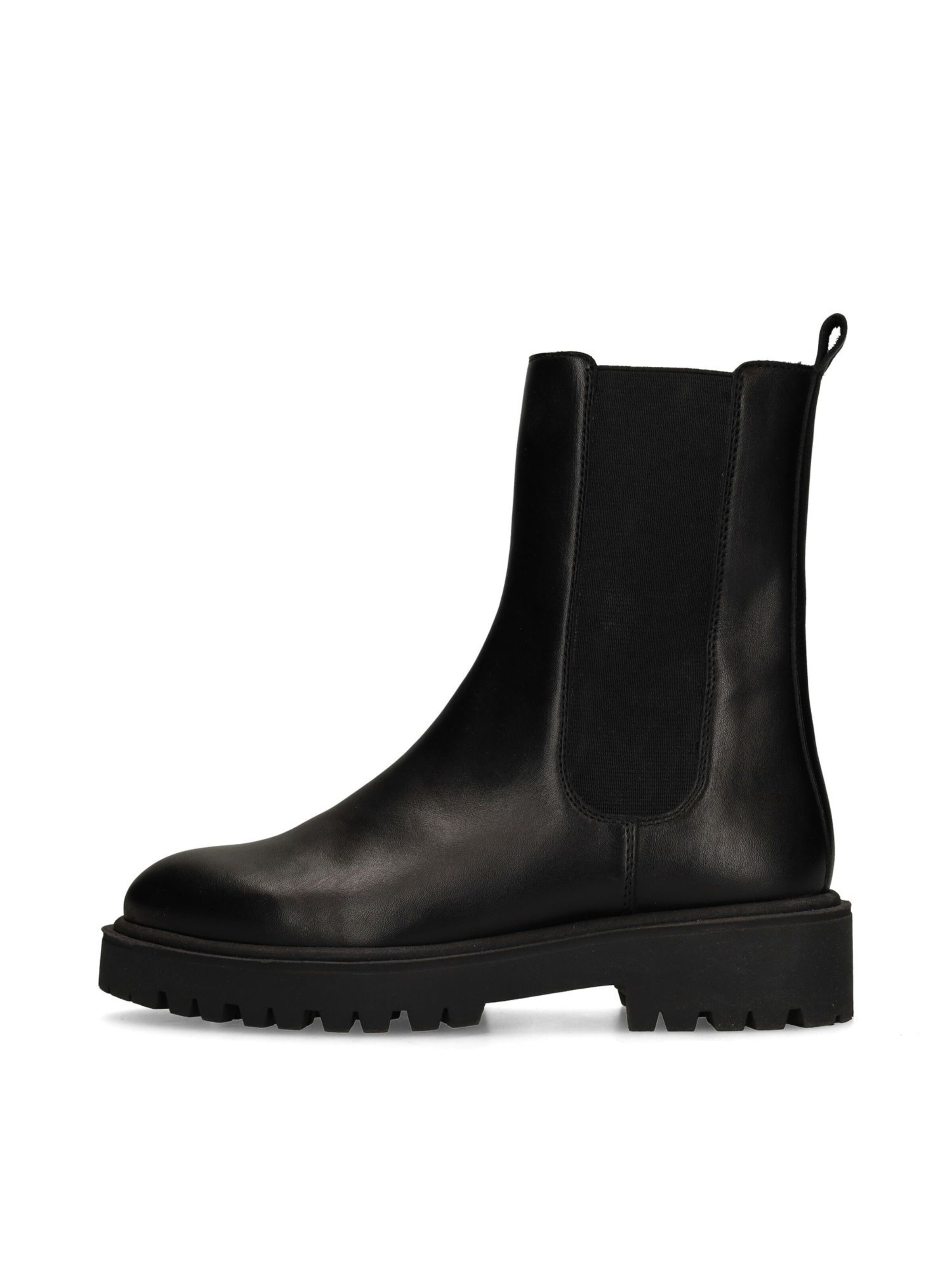 MANFIELD Chelsea boots in Zwart
