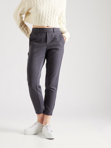 Coupe slim Pantalon à pince 'Lisa' OBJECT en gris : devant
