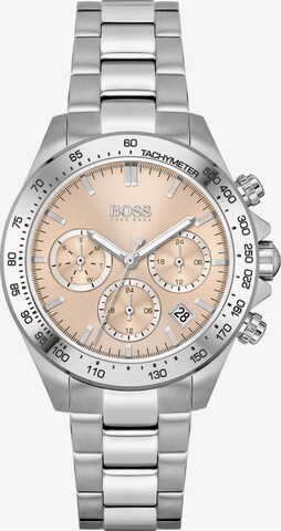 BOSS Analog watch in Silver: front