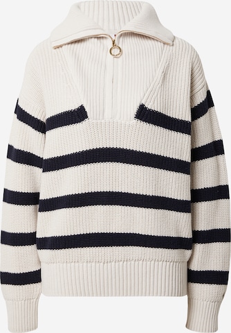 Pull-over TOMMY HILFIGER en blanc : devant