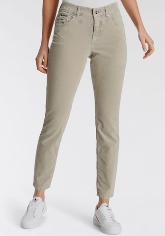 MAC Slimfit Hose in Beige: predná strana