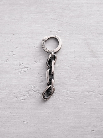 REYTEL Ohrring 'CHAIN' in Silber: Vorderseite