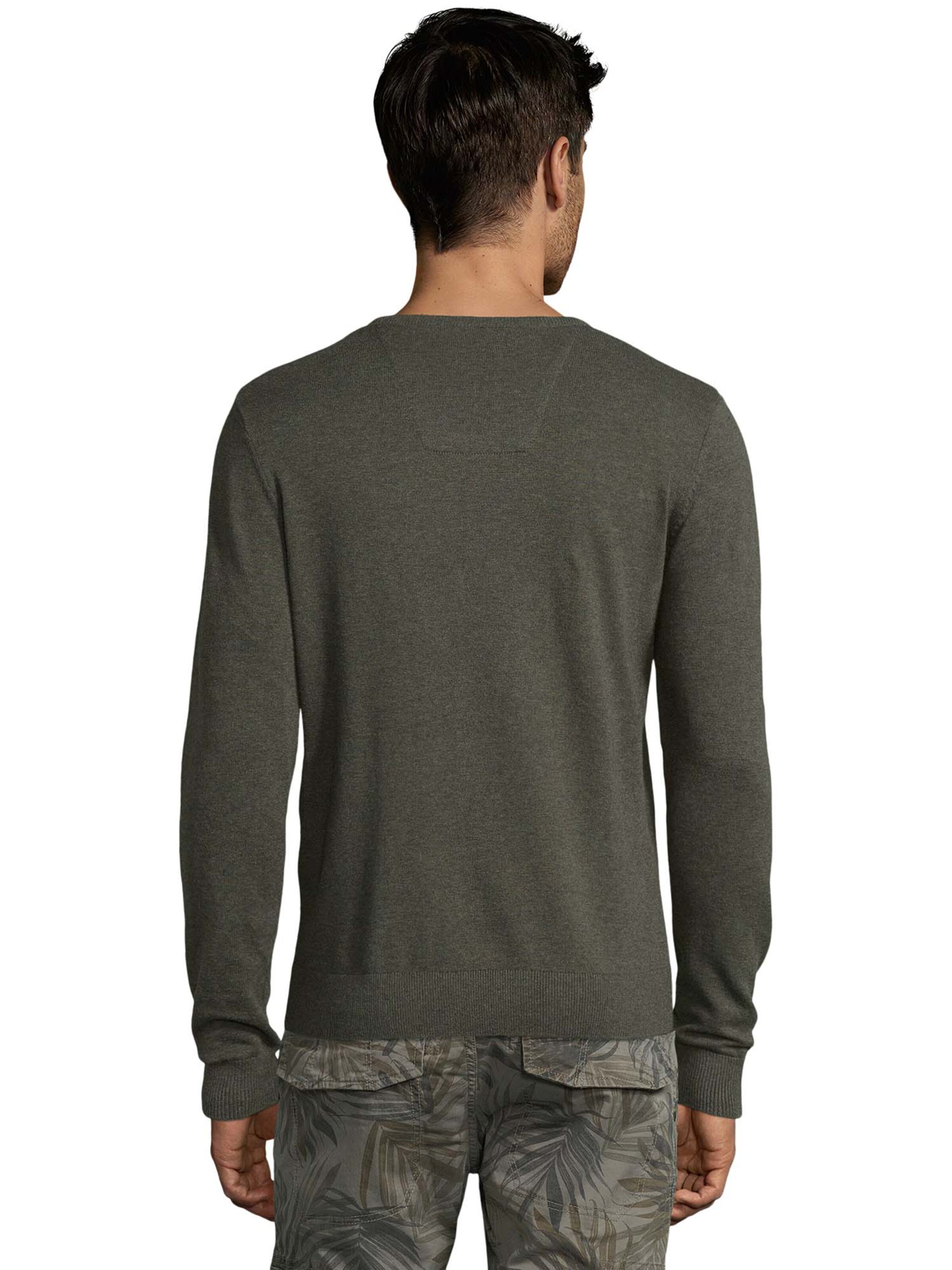 TOM TAILOR Regular fit Pulover | zelena barva