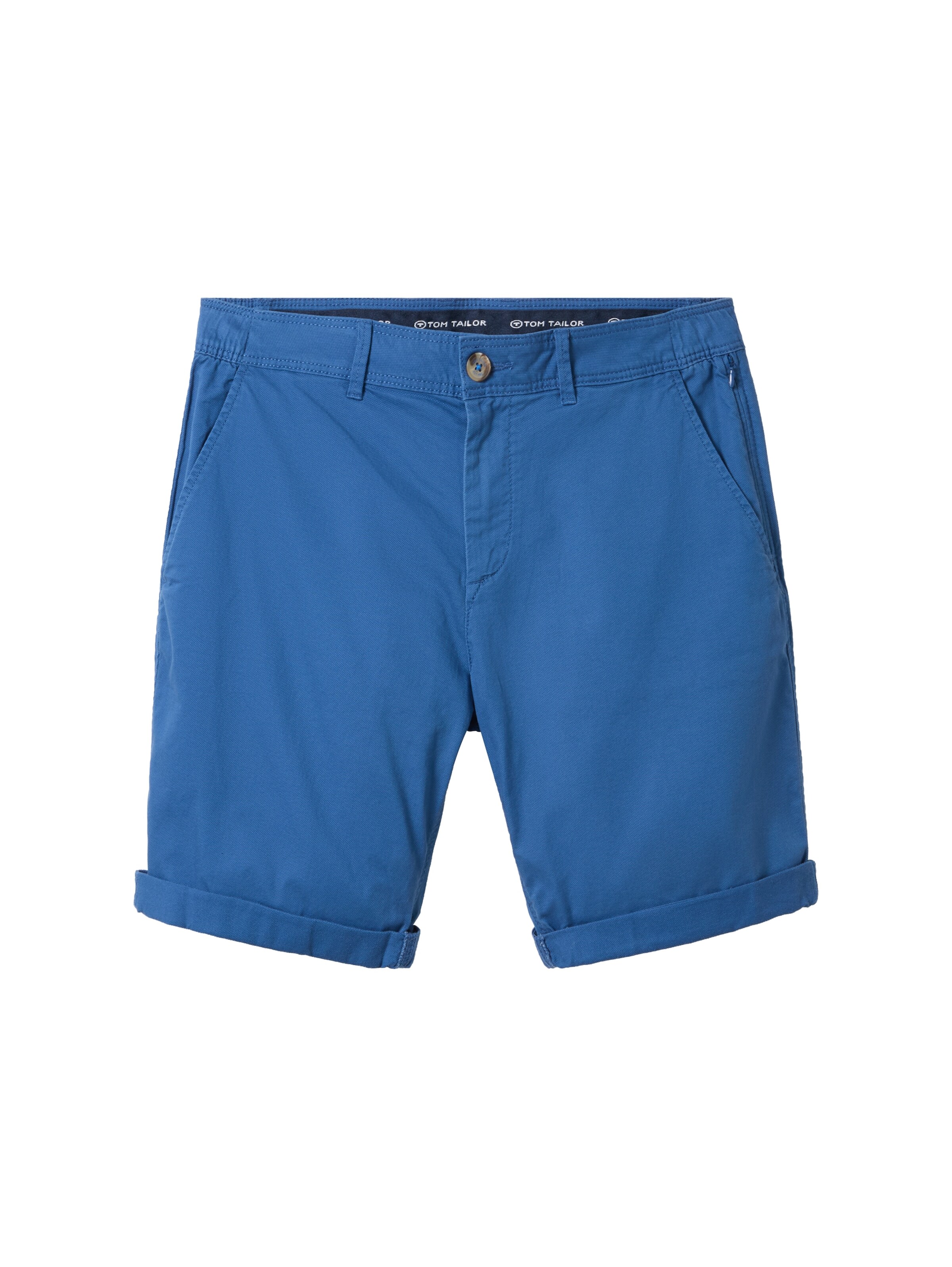 TOM TAILOR Slimfit Chinohose in Blau: Vorderseite