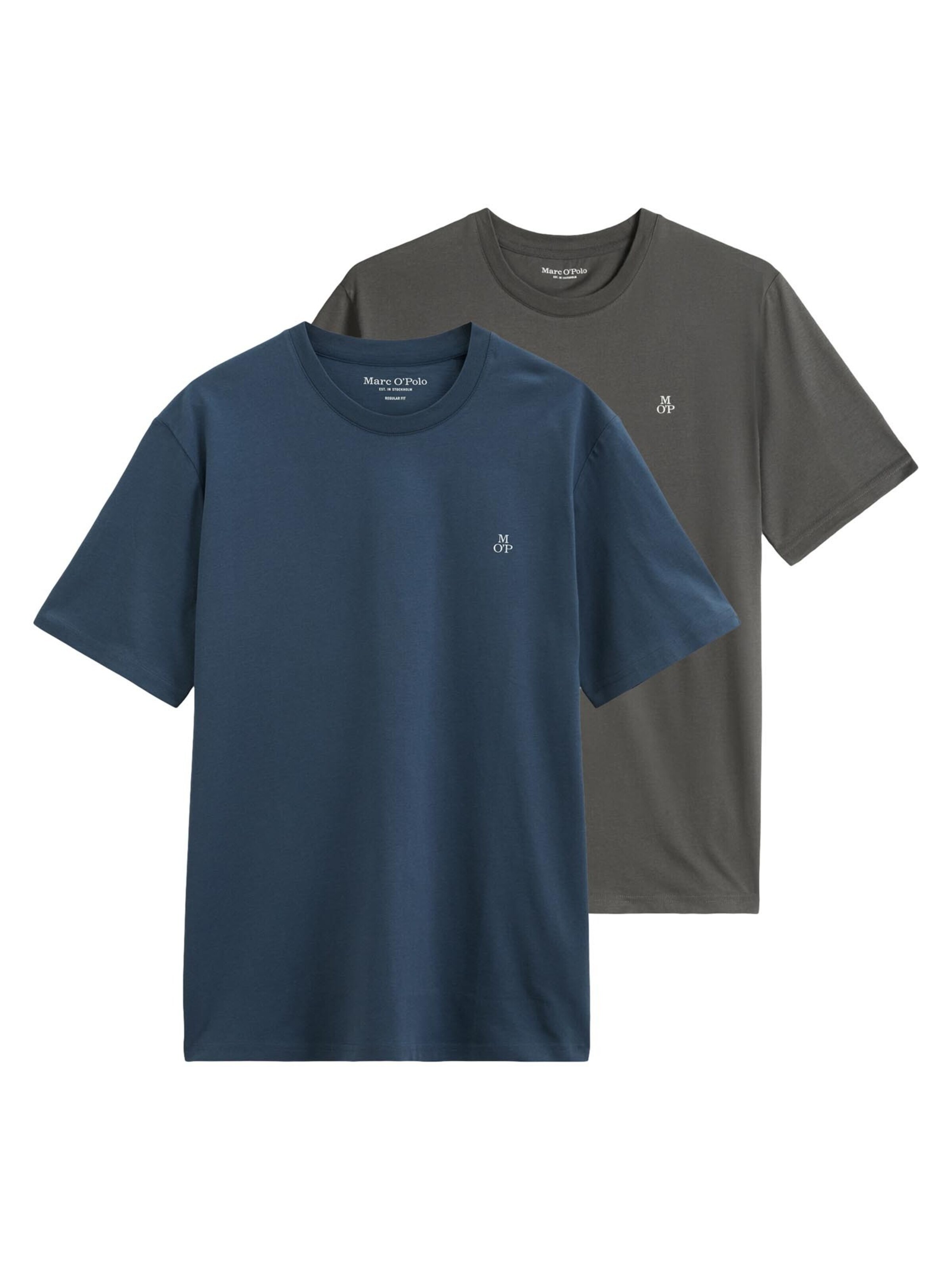 Marc O'Polo Shirt 'Kjer' in Blue: front