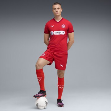 PUMA Regular Sportshorts 'FC St. Pauli 25/26' in Rot