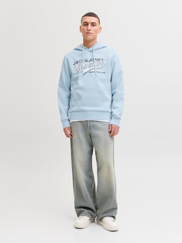 Felpa di JACK & JONES in blu