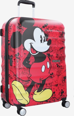 American Tourister Trolley 'Wavebreaker Disney' in Rot