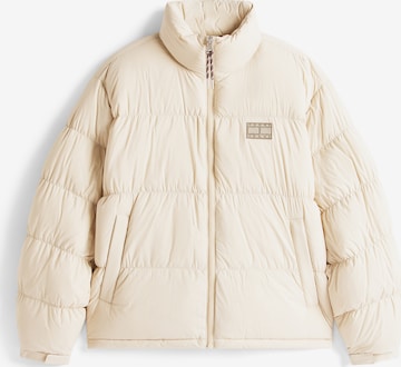 Tommy Jeans Jacke 'ALASKA' in Beige: Vorderseite