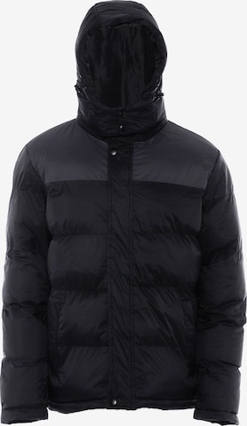 ICEBOUND - Chaqueta de invierno en negro: frente