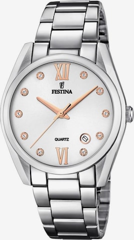 Montre à affichage analogique 'Festina - Date watch BOYFRIEND COLLECTION - Quartz - Watch case width: 36.80 / 36.80 mm' FESTINA en argent : devant