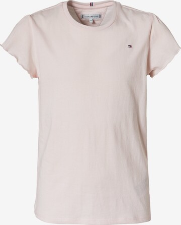 T-Shirt TOMMY HILFIGER en rose : devant