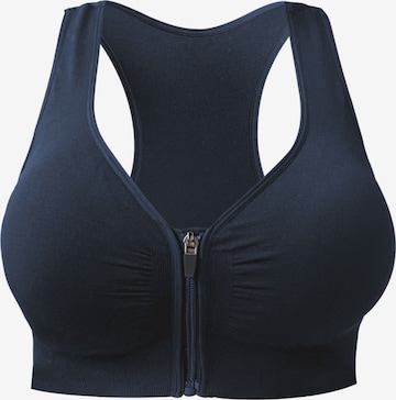 MEETWEE Sport bh in Blauw: voorkant