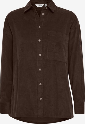 b.young Blouse 'DINIA' in Brown: front