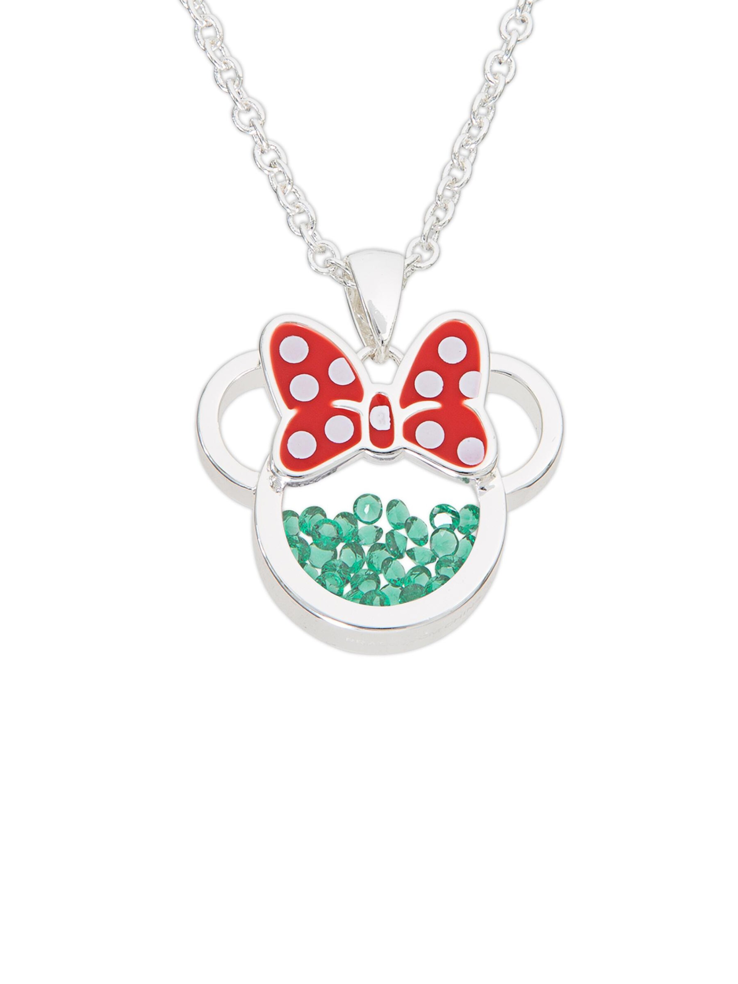 Bijou 'Minnie Mouse Geburtsstein' DISNEY en bleu