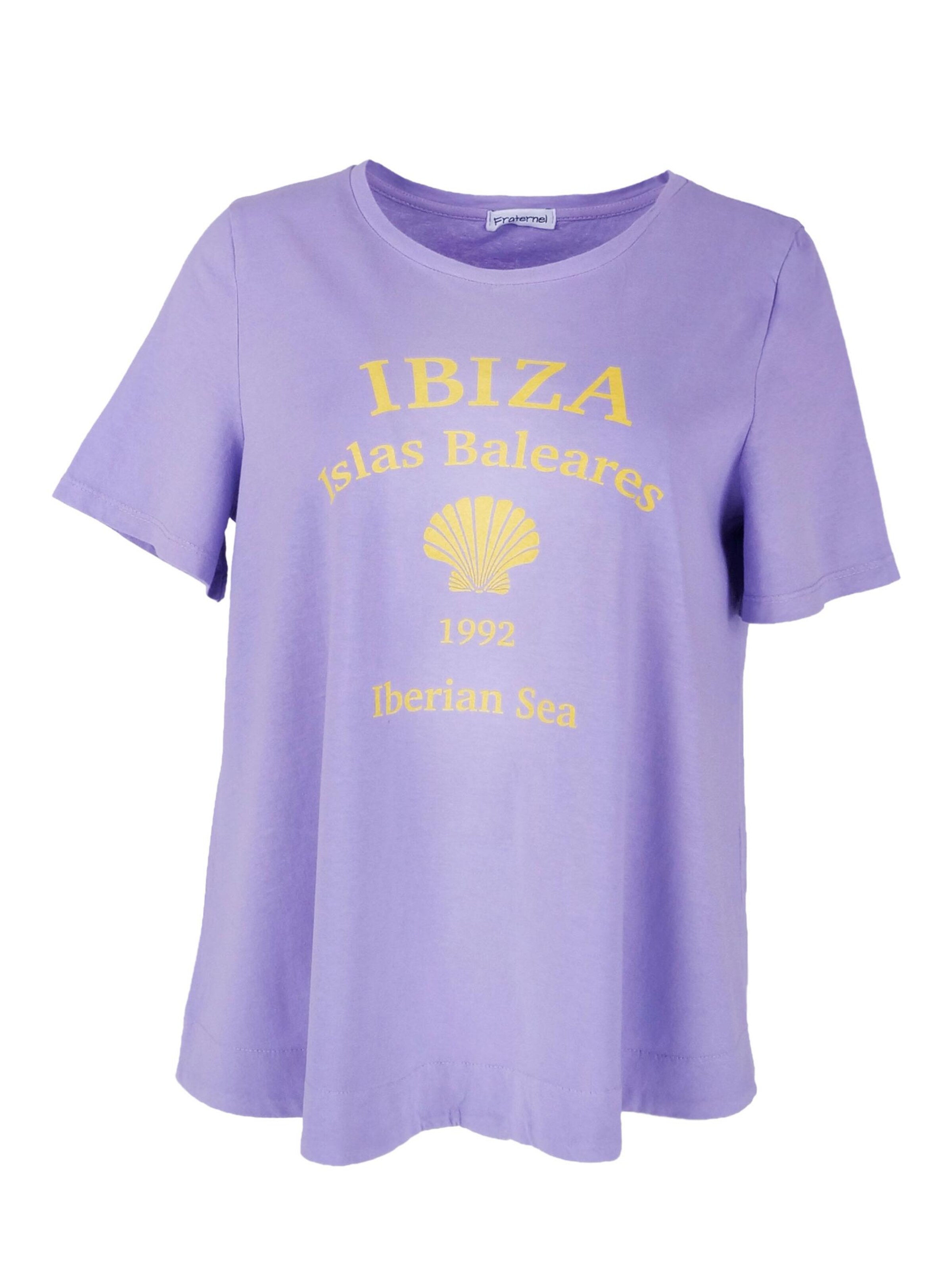 Fraternel Shirt 'Ibiza' in Purple: front