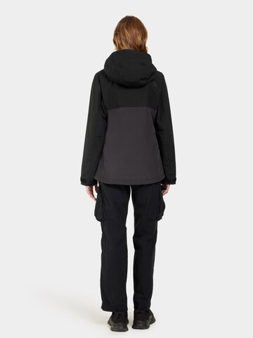 Didriksons Outdoorjacke 'GRIT WNS ' in Schwarz