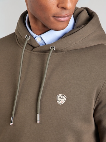 19V69 ITALIA Sweatshirt 'Matteo' in Grün