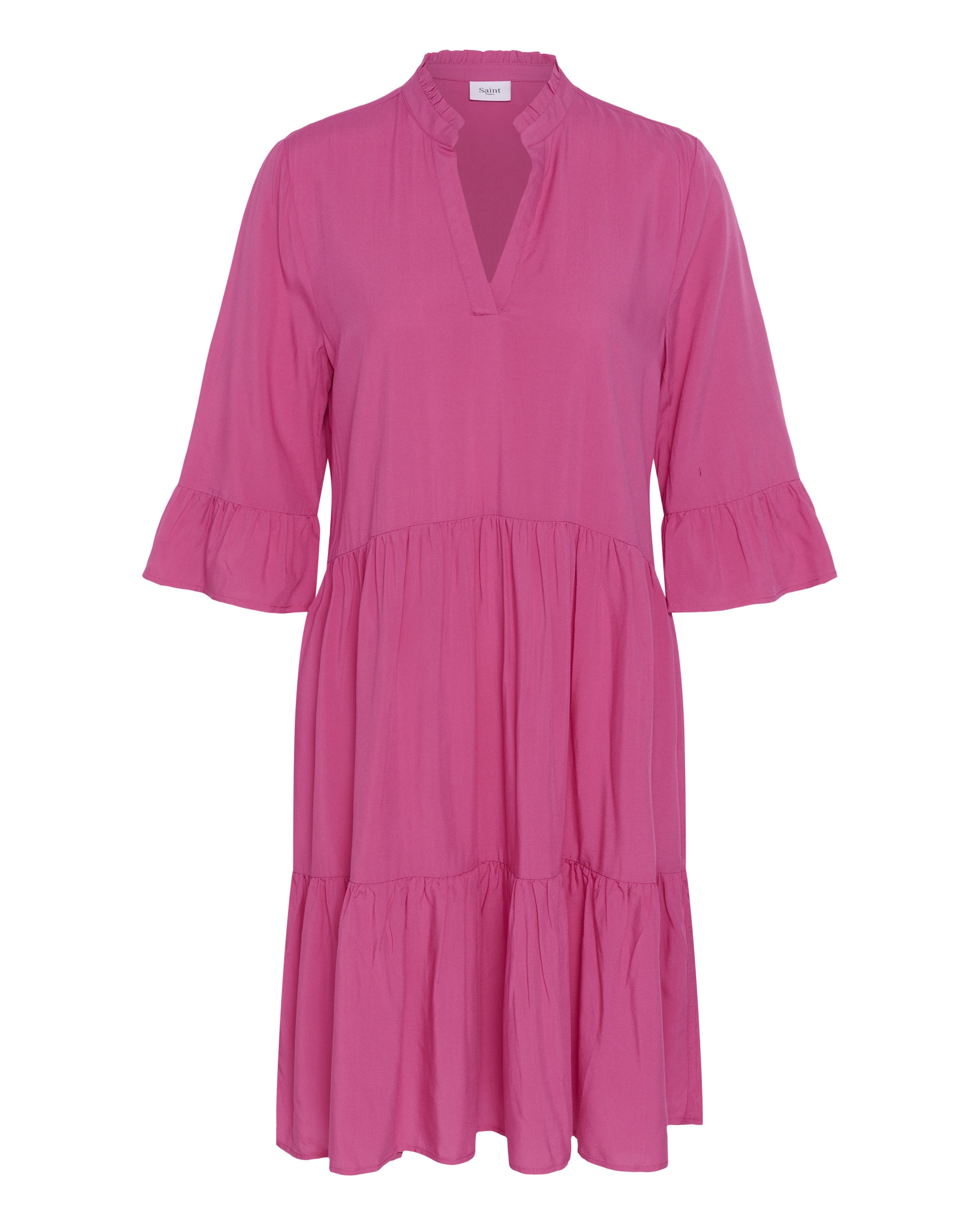 SAINT TROPEZ Kleid 'Eda' in Pink: Vorderseite