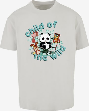 F4NT4STIC Shirt 'Heroes of Childhood Tao Tao Child Of The Wild' in Wit: voorkant