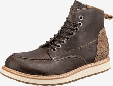 A.S.98 Lace-Up Boots 'Calix' in Brown: front
